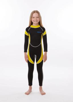 Terno de mergulho com neoprene para crianças, mantenha-se aquecido, esporte aquático, mergulho de corpo inteiro, mergulho, pesca submarina, caiaque, surfe, 2,5mm - Image 2