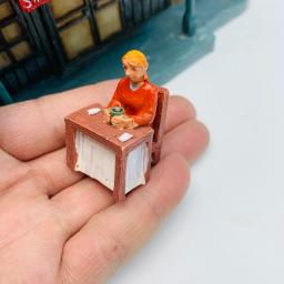 Boneca em miniatura para jardinagem Decoração, DIY Bonsai Decoração, Escultura de mesa Artigos de mesa - Image 6