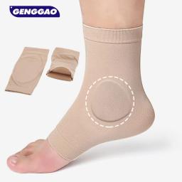 Malleolar Mangas Gel para Ski Caminhadas ou Botas de Equitação, acolchoado Skate Sock, tornozelo Almofadas Osso Tornozelo Protetor Almofada - Image 1