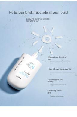 Novo Isolamento e Proteção Leite Proteção UV 2 em 1, Impermeável, À Prova de Suor, Facial e Clareamento Corporal Protetor Solar SPF50 - Image 5