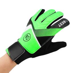 Luvas de treinamento de látex para crianças e adultos, goleiro de futebol, luvas antiderrapantes, proteção para os dedos, suporte - Image 3