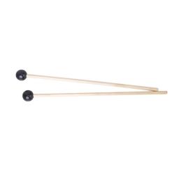 Baquetas de borracha para adultos e crianças, percussão com cabo de madeira, 4 peças - Image 6