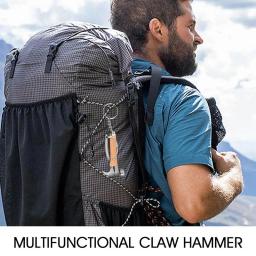 Martelo multiferramenta para homens, gadgets legais, material de acampamento, ferramenta de sobrevivência, presentes para namorado, marido, vovô, 8 em 1 - Image 5