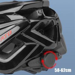 PEMILA-Capacete Ultraleve de Ciclismo para Homens e Mulheres, Boné de Segurança, BTT, Bicicleta, Novo, 180g - Image 4