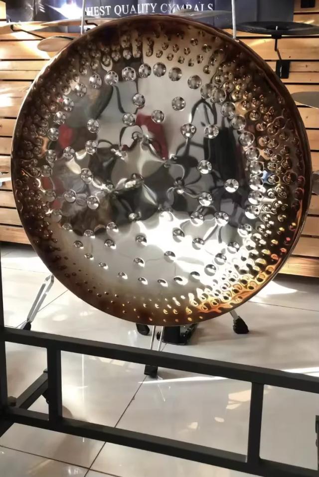 Espelho Artesanal com Liga Chinesa Chau para Instrumentos de Percussão e Terapia Sonora na Meditação 100% Natural