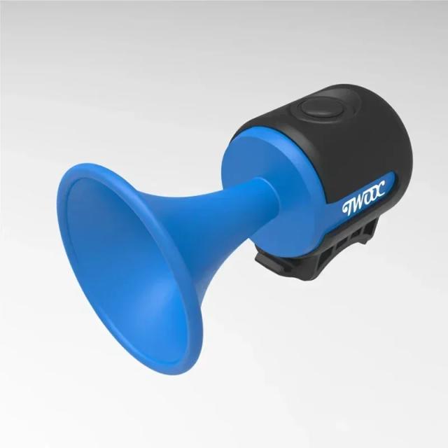 Buzina Elétrica de Bicicleta Portátil de Alto Decibel com Bateria Integrada para Avisos em Ciclismo