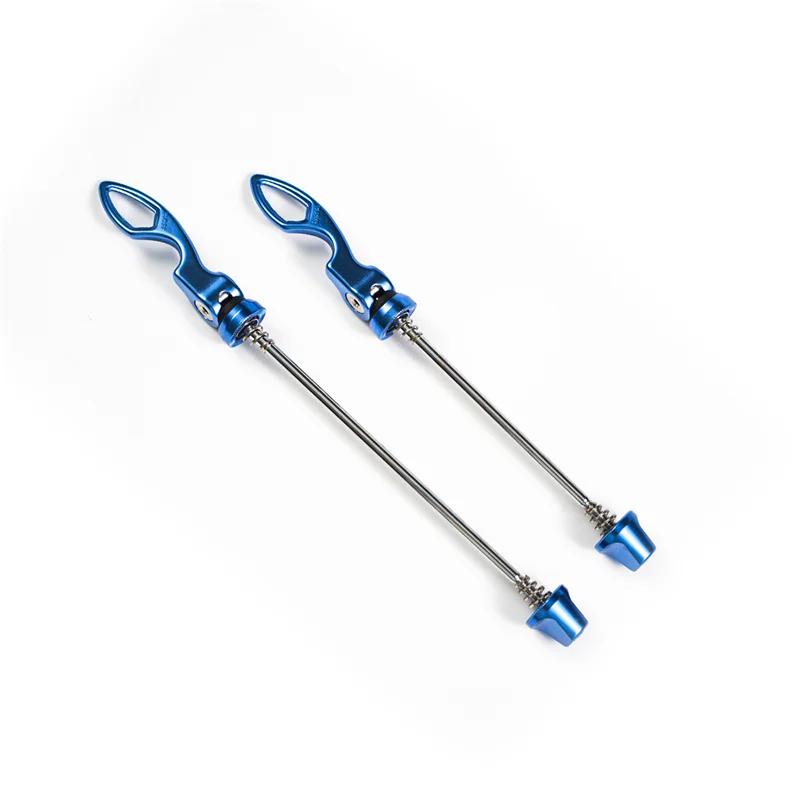 Chooee bicicleta de liberação rápida mtb estrada roda hub espetos dianteiro traseiro conjunto qr ciclismo parte acessórios eixo aço alumínio - Image 1