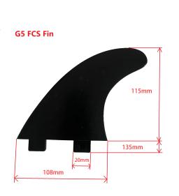 Prancha Fins para Paddle Board, SUP Acessório, Tamanho M, G5 Surf Fin, 3 PCs - Image 5