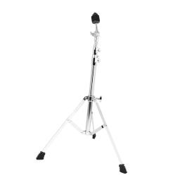 Suporte do tambor com suporte duplo, acessórios de percussão, tripé para estúdio de música, concerto e palco, Drum Stand, Hardware - Image 2