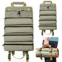 Multi-Purpose Tool Bag com Multi Pocket, Hardware Tool Pouch, Organizador de Ferramentas, Carrier Bag, Roll Up Tool Bag para Mecânico e Eletricista - Image 1