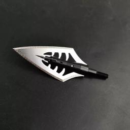 6/12 pçs 150 grão tiro com arco setas lâmina parafuso-em broadheads pontos dicas alvo caça tiro - Image 2