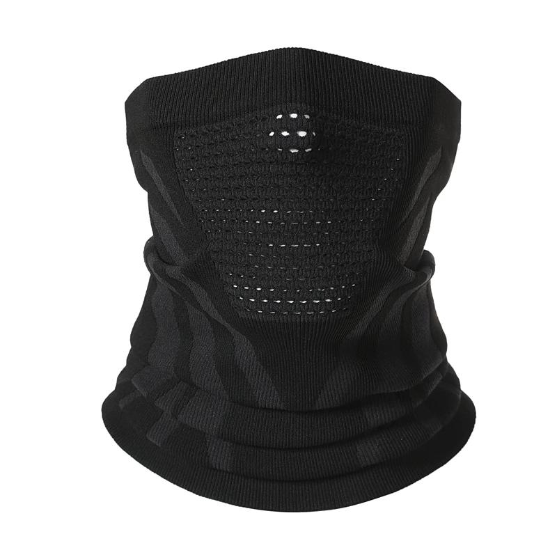 Novo rosto bandana máscara capa pescoço mais quente bicicleta ciclismo cachecol caminhadas máscara respirável inverno ao ar livre à prova de vento engrossado máscara babador - Image 1