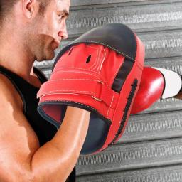 Curvo chutando almofadas para treinamento, perfurando luvas, artes marciais soco, equipamento de boxe, Sparring foco - Image 4