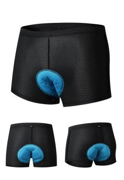 Calções de ciclismo respiráveis roupa interior de ciclismo esponja gel almofada à prova de choque bicicleta underpant mtb bicicleta de estrada roupa interior homem shorts - Image 2