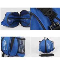 Bola de basquete saco de futebol à prova dwaterproof água voleibol mochila bolsa alça de ombro ajustável bola esportes mochila de armazenamento - Image 6
