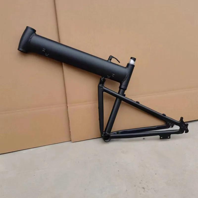Quadro de bicicleta de montanha em liga de alumínio, montagem diy, bicicleta elétrica assistida, bateria de lítio, adequado p... - Image 1
