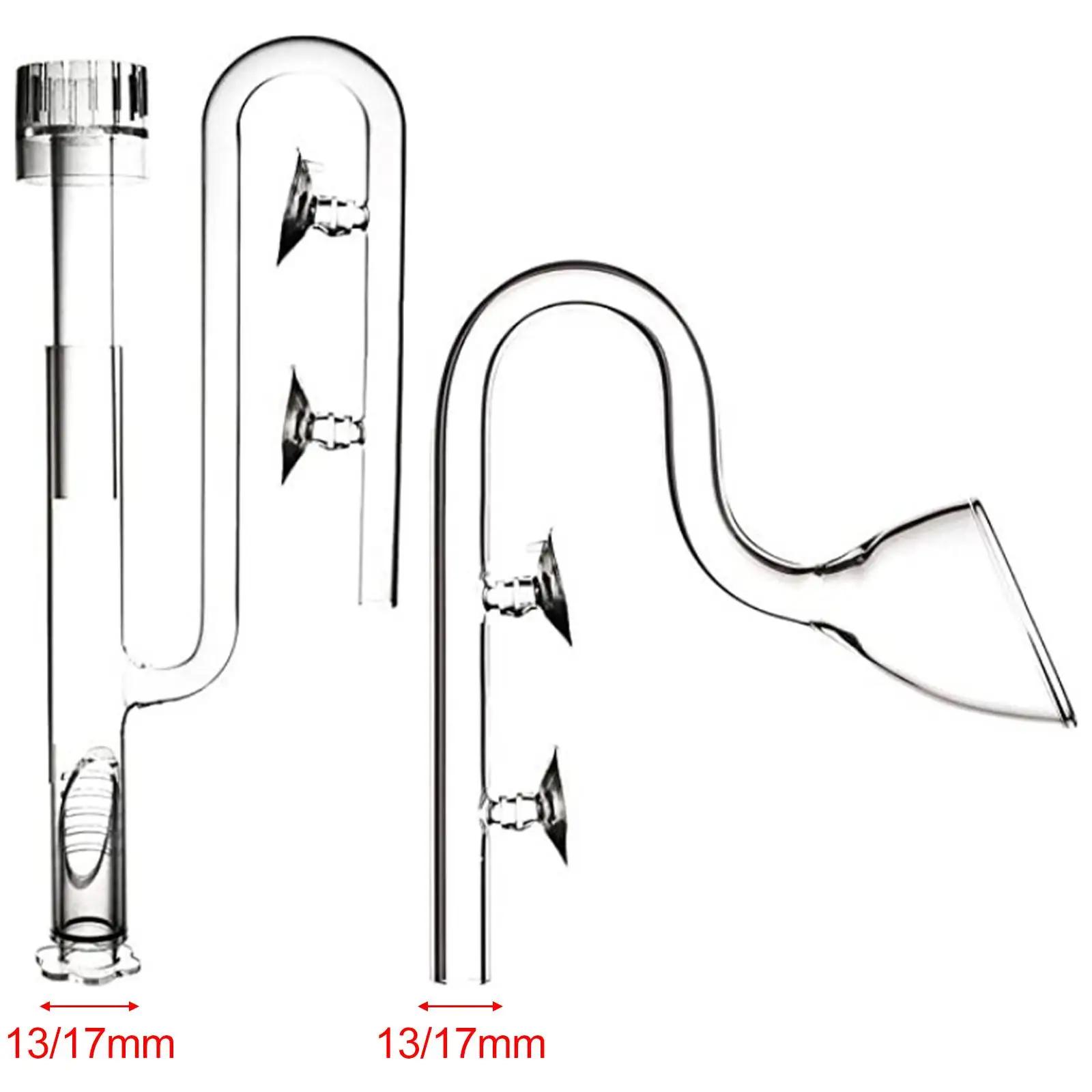 Tubo Sistema de Ventosa para Aquário, Conector Ajustável, dentro e fora Suprimentos - Image 1
