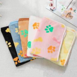Soft Plush Sleep Mat para Pet, Tapete de cama para cachorro e gatinho, Cobaia, Animal pequeno, Coelho, Hamster - Image 1