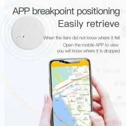 Rastreador GPS redondo para animais de estimação, Dispositivo Anti-Perdido, Bluetooth 5.0, Localizador Inteligente, Localizador para Cães e Gatos, Bolsa para Crianças, Rastreamento de Carteira - Image 5