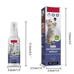 Pet Scratch Prevention Spray, Configurar Exclusão para Expulsão, Cães e Gatos, Porta e Sofá, Evitar Coçar, 50ml - Image 2