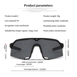 Óculos de sol de ciclismo fotocromáticos polarizados para homens e mulheres, Windproof Riding Glasses, Outdoor Sports Glasses, Bike Eyewear, UV400 - Image 6