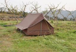 Barraca de acampamento de cabine ultraleve para 2-3 pessoas, barraca tipo A, barraca de cabine portátil sem poste - Image 3