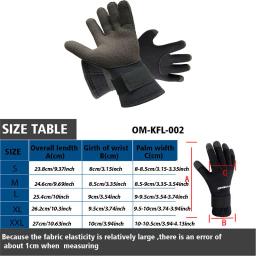Luvas de Mergulho Kevlar Anti-Skid, Espessura, À Prova de Riscos, Equipamento de Mergulho Neoprene, Manter Quente, Surf, Caça, Inverno, 5mm - Image 5