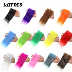 Wifreo 1 saco voar amarrando furabou artesanato pele de fibra longa para streamers & pesca de água salgada fina cauda sintética asa amarrando materiais - Image 1