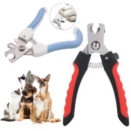 Cão cortador de unhas tesoura gatinho unha toe garra clippers trimmer labor-saving grooming ferramentas para animais de estimação geral suprimentos - Image 1