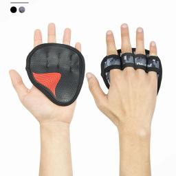 Almofadas de aperto de neoprene apertos de levantamento ginásio luvas de treino almofadas de levantamento para levantamento de peso powerlifting luvas de ginásio apertos de mão protetor - Image 5