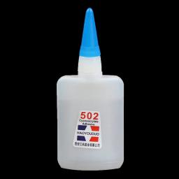 Super Cola Universal de Secagem Rápida, Cola de Reparação Rápida, Adesivo Forte Instantâneo, Brinquedos, Artesanato, Sapatos, Papel, Madeira, Plástico, 40ml, 502 - Image 4