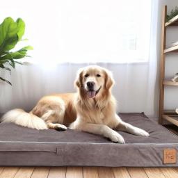 Ortopédica Memória Espuma Pet Cobertor, Dog's Slate Grey Dog Bed, Canil Cama para Gatos, Camas de Pelúcia, Suprimentos Almofada, 54 "x 36" x 4" - Image 6