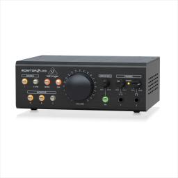 Behringer monitor de estúdio monitor usb decodificador de controle de volume amplificador de fone de ouvido embutido interface de áudio usb estéreo - Image 4
