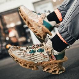 Lexsan-Tênis Masculinos de Malha Respirável, Tênis Masculino, Moda Casual, Amortecimento Lâmina, Designer de Luxo, 2024 - Image 4