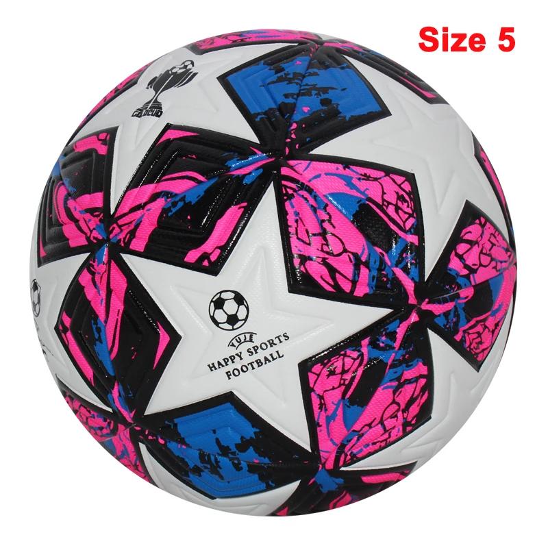 Outdoor macio PU bolas de futebol, oficial tamanho 5, objetivo sem costura, equipe Match Ball, Soccer Training League, alta qualidade, novo - Image 1