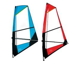 Wind Surf com monofilme poliéster vela, X-ply, Iniciante com fibra de vidro de alumínio, 3.0 4.0 5.0 - Image 1
