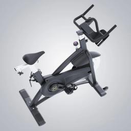 Bicicleta dobrável com suporte para as costas, resistência magnética interna, uso comercial, venda reclinada, quente - Image 2