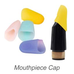 Capa Boquilha para Saxofone, Capa Protetora para Clarinete e Sax Alto Tenor, Silicone - Image 1