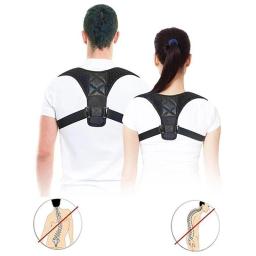 Unisex ajustável volta cinta apoio, ombro invisível postura corrector, Coluna, pescoço, saúde correção cinto, casa, escritório, esporte - Image 1