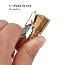 Adaptador de bico de ar rosqueado para bomba de ar de carro, acessórios portáteis para bomba de ar de carro, clipe de cabeça de conversão rápida, bico de ar - Image 6