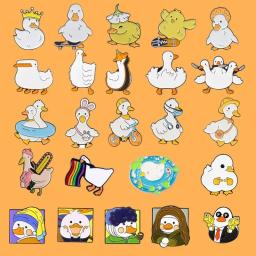 Conjunto de pinos de esmalte animal adorável, desenhos animados, gato, sapo, cachorro, pato, emblemas para mochila, chapéu, bolsa - Image 2