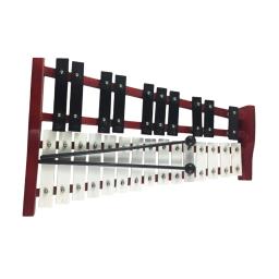 Xilofone Glockenspiel com Marretas, Medida Compacta Profissional para Amantes de Música Adultos e Crianças, 25 Notas - Image 1
