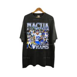 Camiseta pirata retrô do futebol americano, estilo gráfico, vintage dos anos 90, Puka Nacua, presente pirata - Image 1