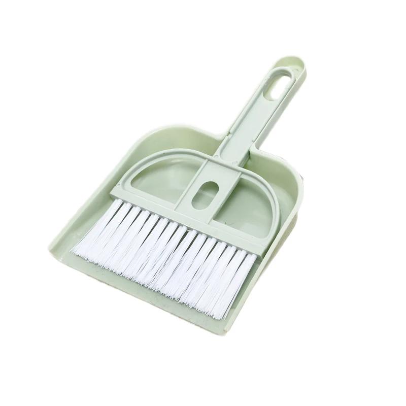Pequena vassoura de plástico para animais de estimação, cabide de armazenamento pendurado, escova de teclado doméstica, pá pequena - Image 1