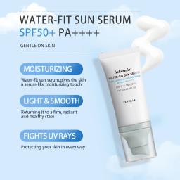 Centella-Protetor Solar Facial com Essência Hialurônica, Soro Solar Aquático, Protetor Solar Hidratante, Cuidado Anti-UV Coreano, SPF50, 50ml - Image 2