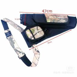 Acessórios de tiro com arco e flecha eagleaim 3 tubos aljava de tiro com arco 3 tubos aljava setas portátil suporte traseiro para caça tiro com arco - Image 6