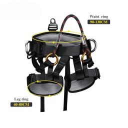 Professional Rapel Escalada Belt, ajuste ajustável, Arborist Saddle, árvore ao ar livre escalada, arnês de segurança para atividades na árvore - Image 6