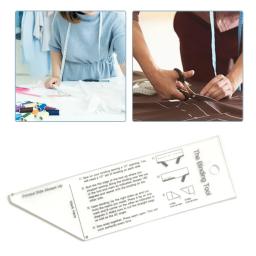 Régua de encadernação da régua da medida exata acessível do modelo de ferramenta de encadernação da colcha acrílica para quilting da precisão - Image 3