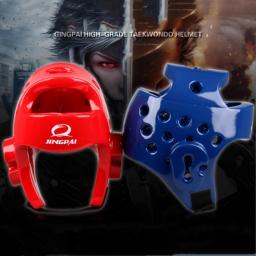 Metade Coberta Karatê Chapelaria para adultos e crianças, artes marciais Head Gear, Boxe Soft Capacete, Sparring Head Guard, protetor de rosto, MMA, macio - Image 1