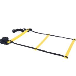 Conjunto de equipamentos de treinamento de velocidade de futebol escada de agilidade 12 cones de futebol 4 obstáculos correndo pára-quedas escada de agilidade - Image 4